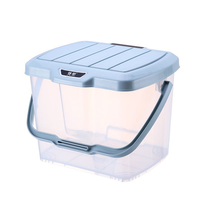 Large, transparent sky blue cap